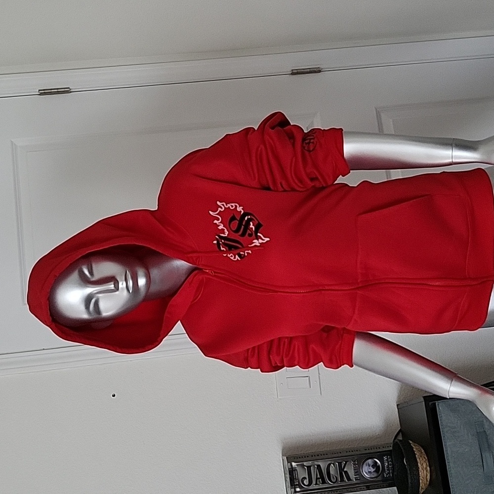 Nwt. Jack and Sally zip up hoodie sweatshirt